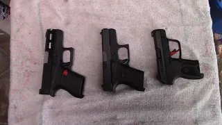 Glock 43 VS Glock 42 VS Ruger LCP Max