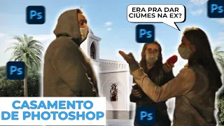 Casamento fake nas redes sociais feito com photoshop - Infiéis episódio 207