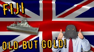 World of Warships Legends - FIJI - Tier 6 - OLD BUT GOLD! [deutsch/ gameplay]