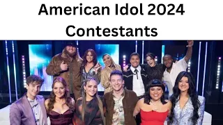 American Idol 2024 Contestants -  Top 10