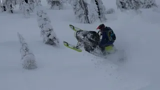 Seeley Lake Montana - Deep Powder 2023 Ski Doo 850R Turbo 154