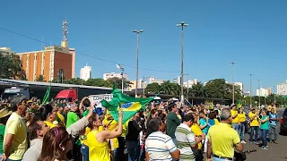 Manifestação em Araçatuba, dia 26/05/2019, em apoio às pautas do Governo Federal.