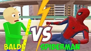 Spiderman vs Baldi vs Iron Man PART2