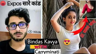 bindas kavya roast | carryminati roast bindass kavya gaming | bindas kavya vlog Roast |