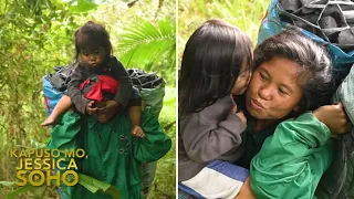 Buntis, nagkakarga ng mga sako ng uling para may pantustos ang pamilya | Kapuso Mo, Jessica Soho