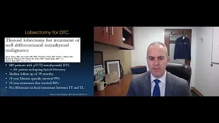 Updates in the Management of Thyroid Cancer Virtual Symposium Presentation - Neil Saunders, MD
