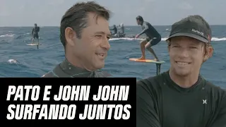 Pato Teixeira e John John Florence fazem sessão de foil juntos! | Psicopato | Canal OFF