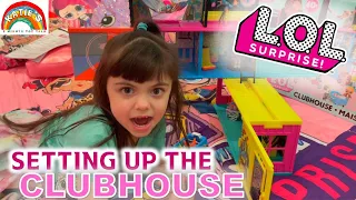 L.O.L. Surprise Clubhouse | Part 2 - Room Set Up and Doll Furniture
