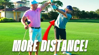 I had a LONG DRIVE lesson from Bryson DeChambeau! (Very intense)