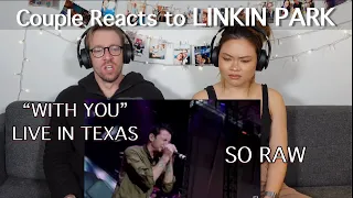 Couple Reacts to Linkin Park "With You" Live in Texas