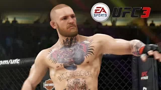 Conor McGregor KO Compilation! - EA UFC 3 Beta!