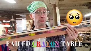 Beau and Kara Studios- Episode 105- Failed Crayon Table