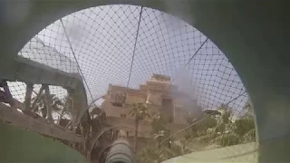 POV The Stinger Masterblaster Waterslide - Atlantis The Palm Dubai Onride