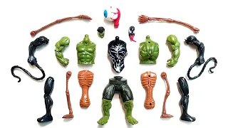Merakit Mainan Venom Vs Siren Head Vs Hulk Smash - Avengers