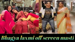 Bhagya laxmi latest off screen masti!! bhagya laxmi bts!! see tv!! laxmi!! rishi!! shalu!! malishka