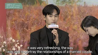 Kim Soo Hyun Queen Of Tears Interview: On playing a husband and married couple with Kim Ji Won