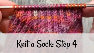 Knit a Sock: Step 4 Turning the Heel