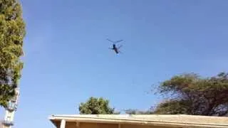 Obama se Chinook in Pretoria