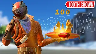 100th Gold Crown Victory || Fortnite Gameplay || Ninjassian