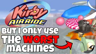 Kirby Air Ride, But Only The Bad Ones