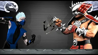 Frost vs Shao Kahn Fight | 🔥 Mortal Kombat 💥 Must Watch 💥 #mortalkombat #mortalcombat #shaokahn