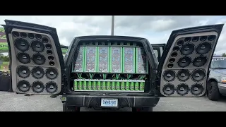 Massive Bass Alert: 9 Sundown Audio Neo 18’s on 75,000 Watts - Triple Fest Show Monster Demo! 🔊🔥”