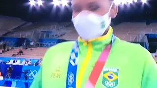 Rebeca Andrade wins GOLD in the women's vault·Artistic gymnastics Tokyo Olympics 2020