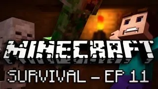 Minecraft: Survival Let's Play Ep. 11 - Ragetastic