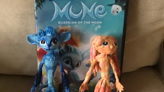 Mune and Glim in polymer clay | Mune: Guardian of the Moon | read description