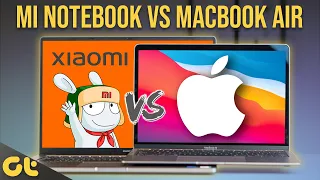 Xiaomi Mi Notebook Ultra vs Apple MacBook Air M1 | MacBook with Windows? | GTR