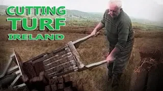 Traditional Irish Turf Cutting --  Life on the Moss in the 1950's