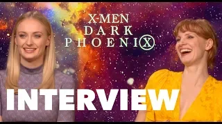 DARK PHOENIX Cast Interview: Sophie Turner, Michael Fassbender, James McAvoy, Jessica Chastain