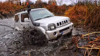 SUZUKI JIMNY vs GRAND VITARA vs NIVA vs JEEP GRAND CHEROKEE [EXTREME Offroad]