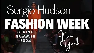 Sergio Hudson fashion show sergio hudson New York Fashion Week