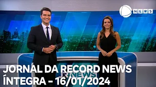 Jornal da Record News - 16/01/2024