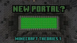 New Warden And Sculk Dimension? Secret Portal In Minecraft? Minecraft Theories #1