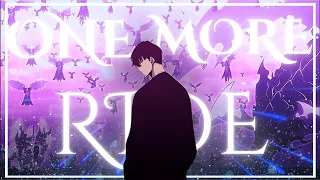 Solo Leveling I One More Ride I Sung Jin Woo [AMV/Edit]!