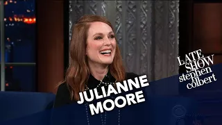 Julianne Moore Got Spicy With Matt Damon And A Ping Pong Paddle