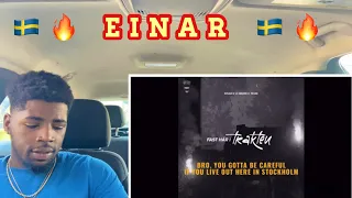 🇸🇪🔥American Reacts Too Swedish Rap EINAR “Fast Här I Trakten” (ENGLISH SUBTITLES) CEO Reaction