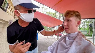 $2 Gangster Street Barber Vietnam 🇻🇳