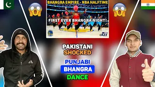 Pakistani Reacts to Bhangra Empire _ NBA Halftime Show (Warriors vs. Jazz) 2023 | Pakistani Reaction