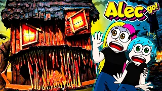 ESCAPE DA MANSÃO MAL ASSOMBRADA !!! Roblox Haunted House Obby ( Alec GO! )