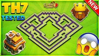 INSANE TOWN HALL 7 (TH7) TROPHY BASE LAYOUT/ DEFENSIVE DESIGN 2018- Clash Of Clans