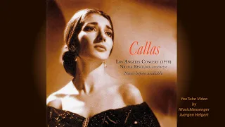 Maria Callas  - Una voce poco fa - | Los Angeles, November 29, 1958