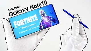 Samsung Galaxy Note10 Smartphones Unboxing - Fortnite Battle Royale, Minecraft, PUBG