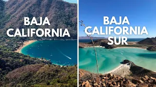 PLAYAS de BAJA CALIFORNIA y BAJA CALIFORNIA SUR 🇲🇽🌵