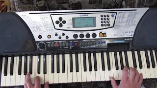 Ласковый май(попури) YAMAHA PSR-340