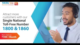 Get Your Toll-Free Number for Business at ₹999