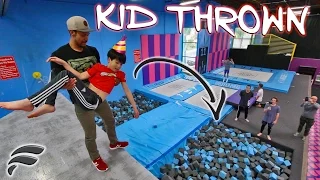 KIDS BIRTHDAY WISH PERSONAL TRAMPOLINE PARK!