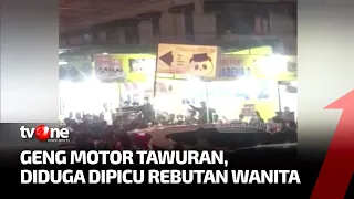 Mencekam! Tawuran Geng Motor Kembali Terjadi di Kota Medan Kursi-Batu Dilempar | AKIM tvOne